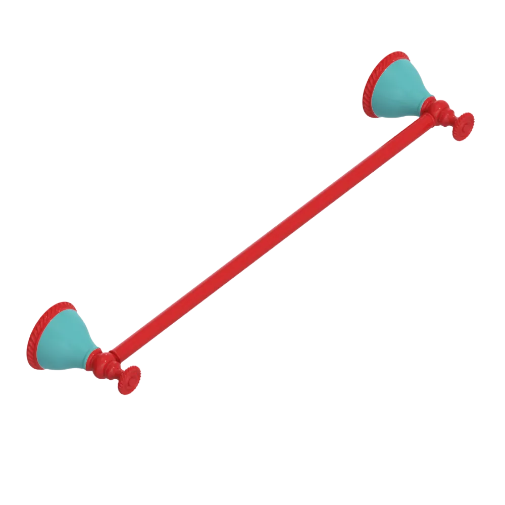 Rubinet Towel Bar 18" Red
