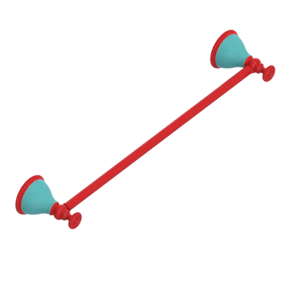 Rubinet Towel Bar 18" Red