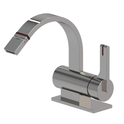 Rubinet Single Control Bidet Fitting (less drain) Polished Nickel