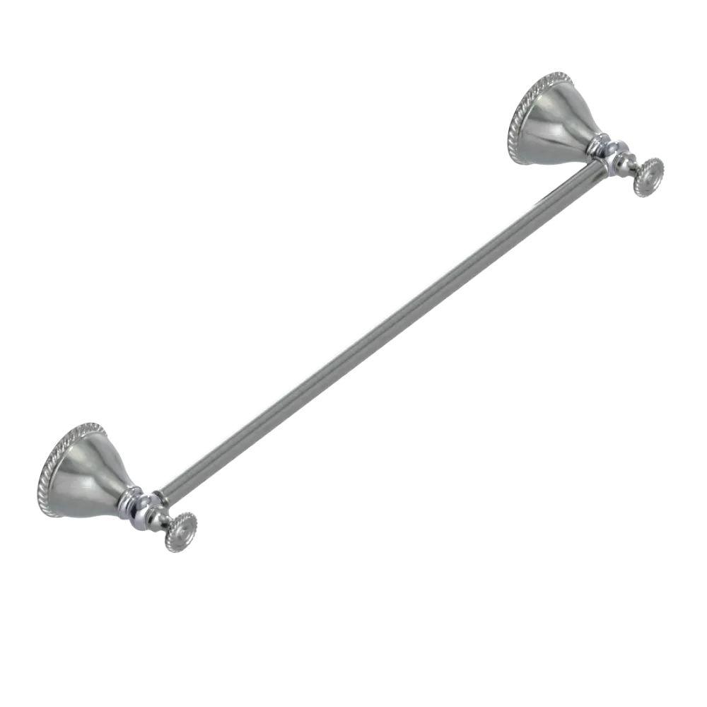 Rubinet Towel Bar 24" Satin Nickel