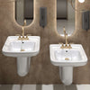 Contac Clayton – 4640CHZ – 4″ Center Wall Hung Sink