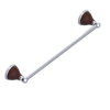 Rubinet Towel Bar 18" Satin Chrome