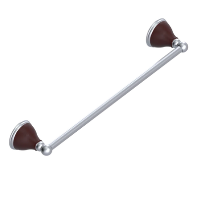 Rubinet Towel Bar 18" Satin Chrome