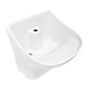 Contac 4660AFX – Single Hole Barrier Free Hygenic Wall Hung Sink