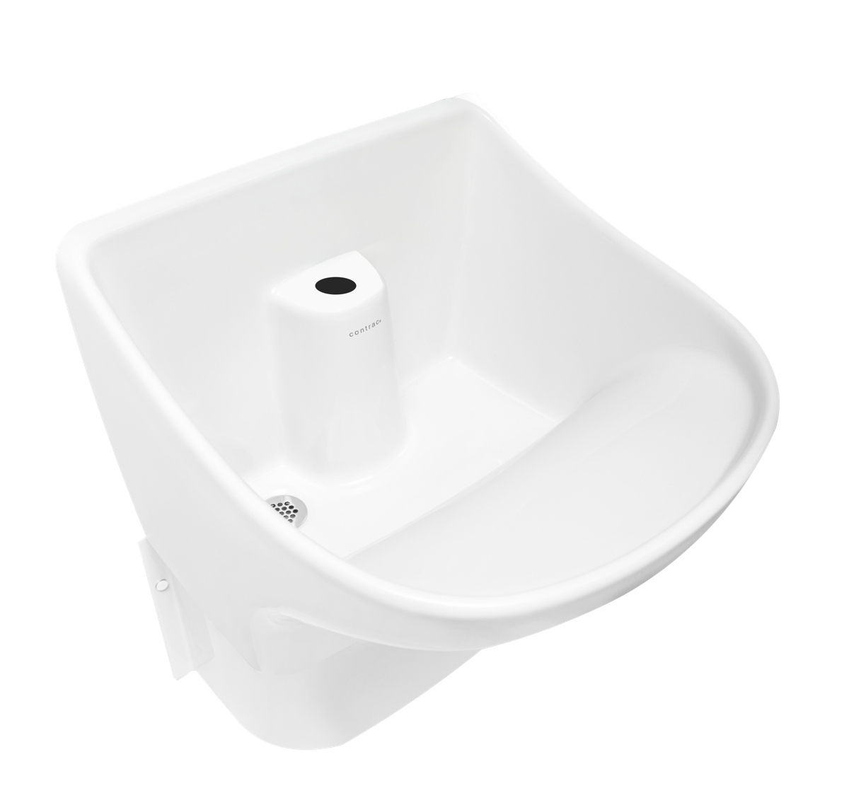 Contac 4660AFX – Single Hole Barrier Free Hygenic Wall Hung Sink