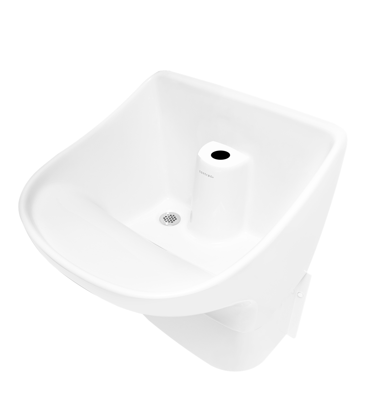 Contac 4660AFX – Single Hole Barrier Free Hygenic Wall Hung Sink