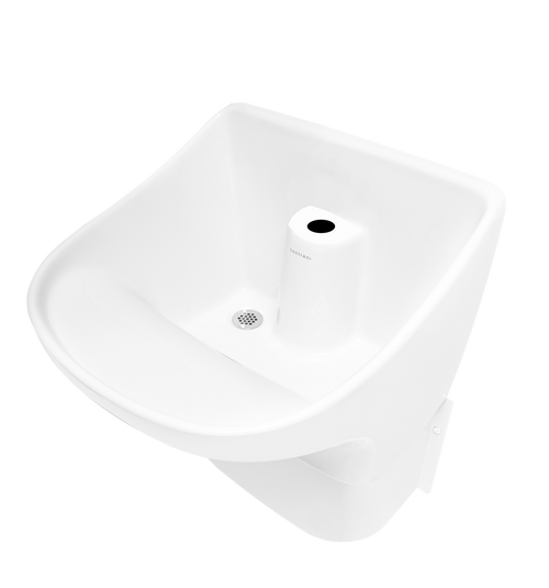 Contac 4660AFX – Single Hole Barrier Free Hygenic Wall Hung Sink
