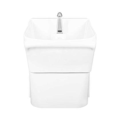 Contac 4660AFX – Single Hole Barrier Free Hygenic Wall Hung Sink