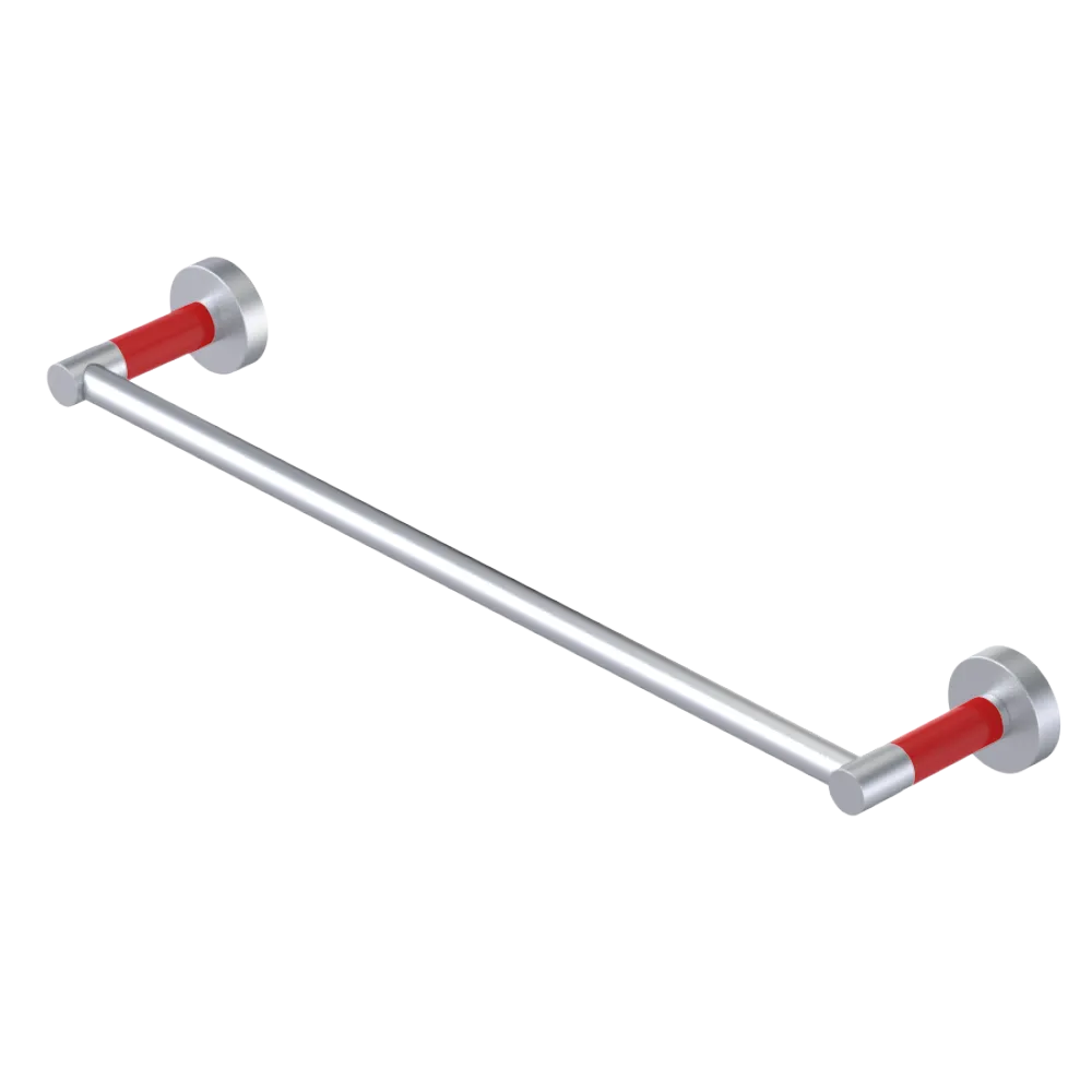 Rubinet Towel Bar 18" Satin Chrome