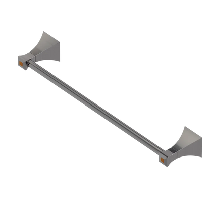 Rubinet Towel Bar 24" Polished Nickel
