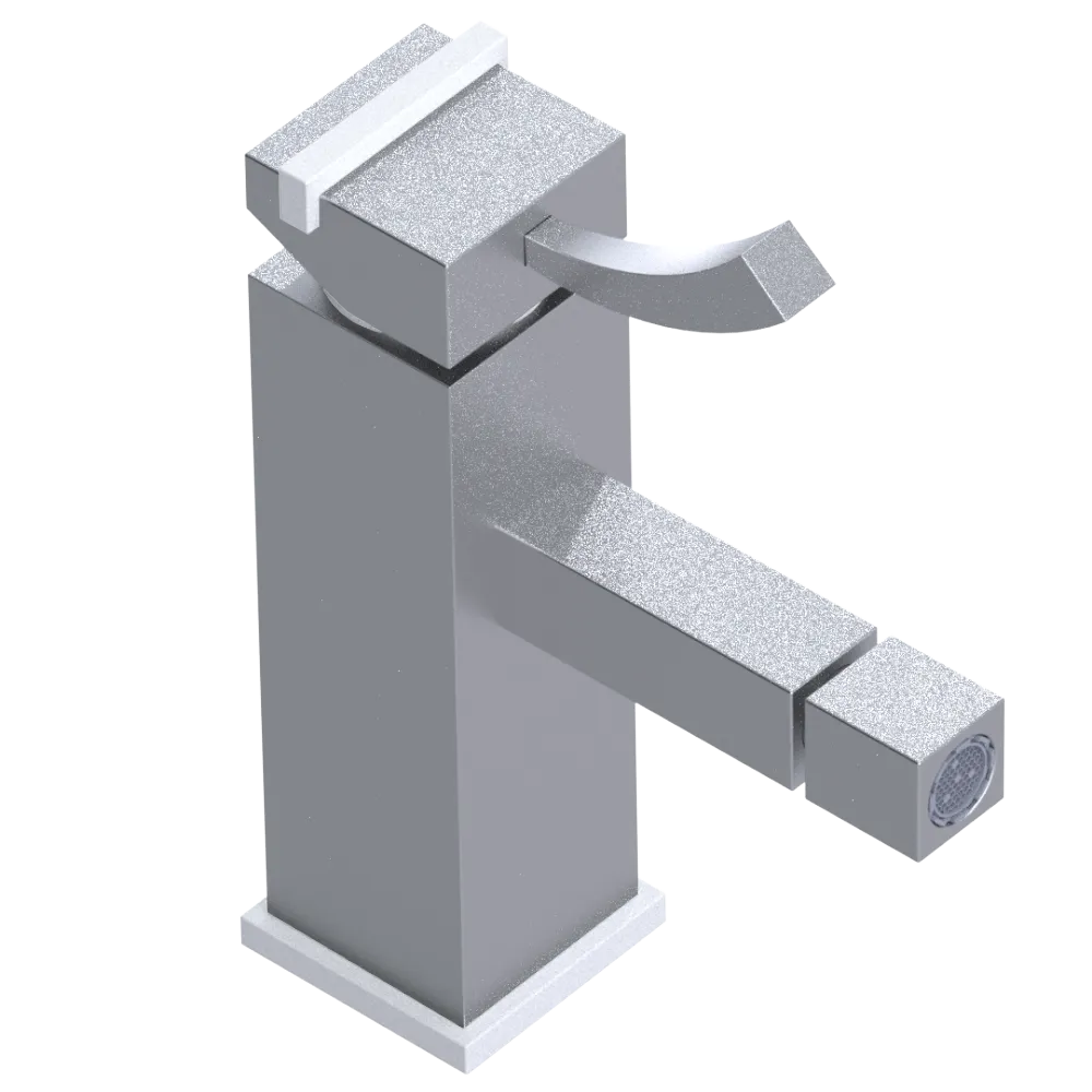 Rubinet Single Control Bidet Fitting (less drain) Satin Chrome