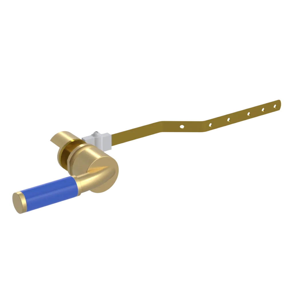 Rubinet Trip Levers Satin Brass