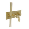 Baril Pressure balanced wall-mounted tub faucet with hand shower