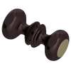 Rubinet Shower Door Knob (set) Oil Rubbed Bronze