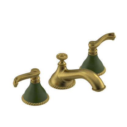 Rubinet Widespread Lav. Set. (less drain) Antique Brass Matt