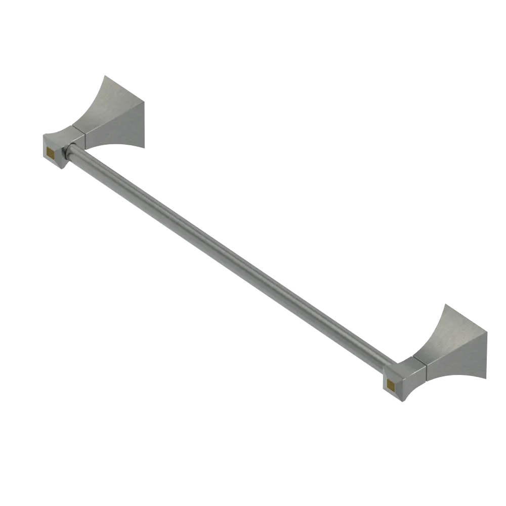 Rubinet Towel Bar 18" Satin Nickel