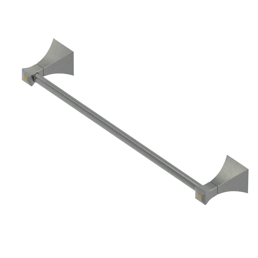 Rubinet Towel Bar 24" Satin Nickel