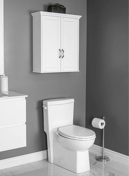 Contrac Carlaw – 4710BAVU-L – 4.8 Lpf One Piece Elongated Toilet with Unlined Locking Tank and Smooth Close Toilet Seat