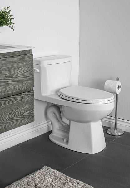 Contrac Wicklow – 4710BCVU – 4.8 Lpf Elongated One Piece Toilet with Unlined Tank