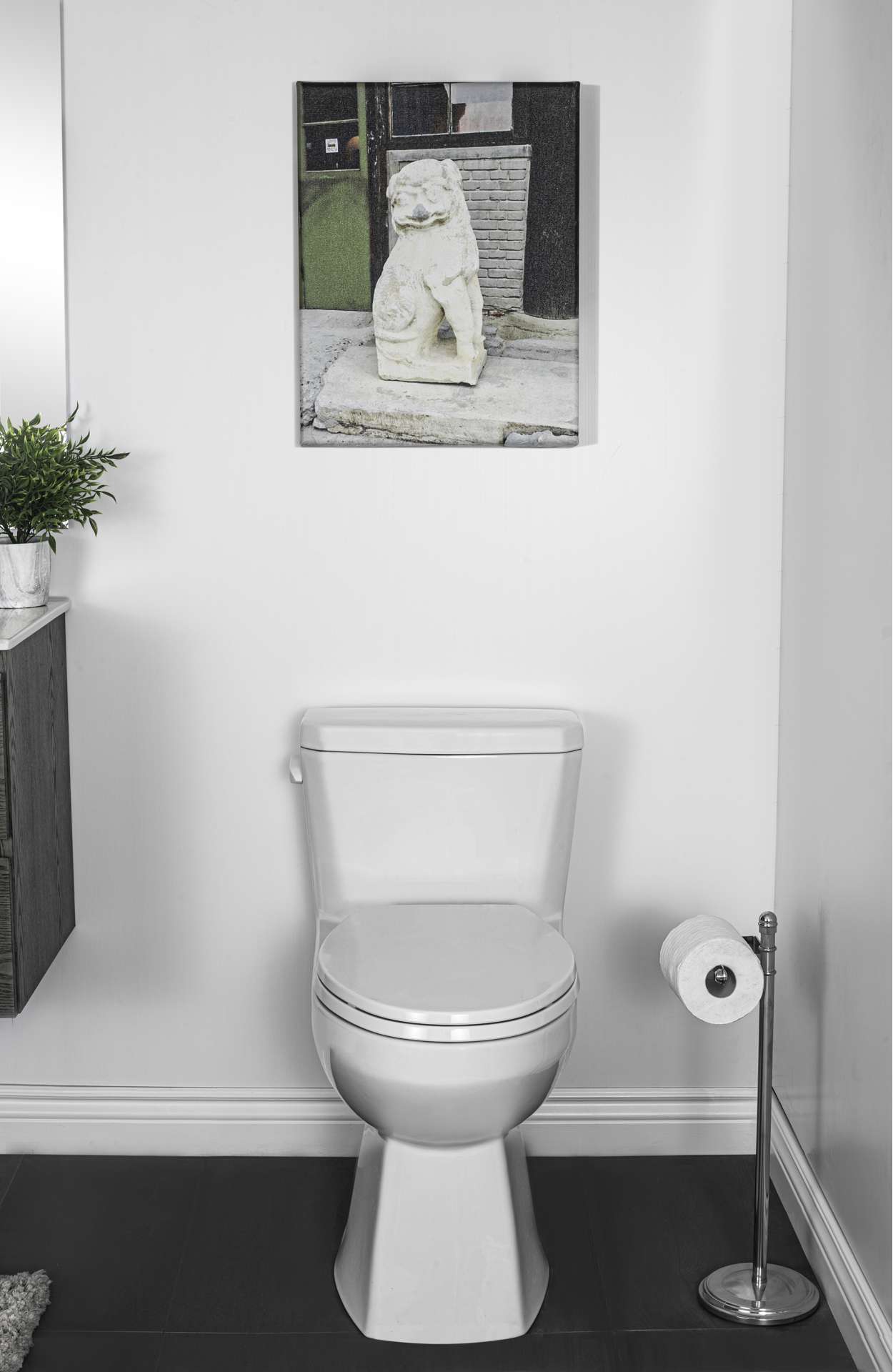 Contrac Wicklow – 4710BCVU – 4.8 Lpf Elongated One Piece Toilet with Unlined Tank