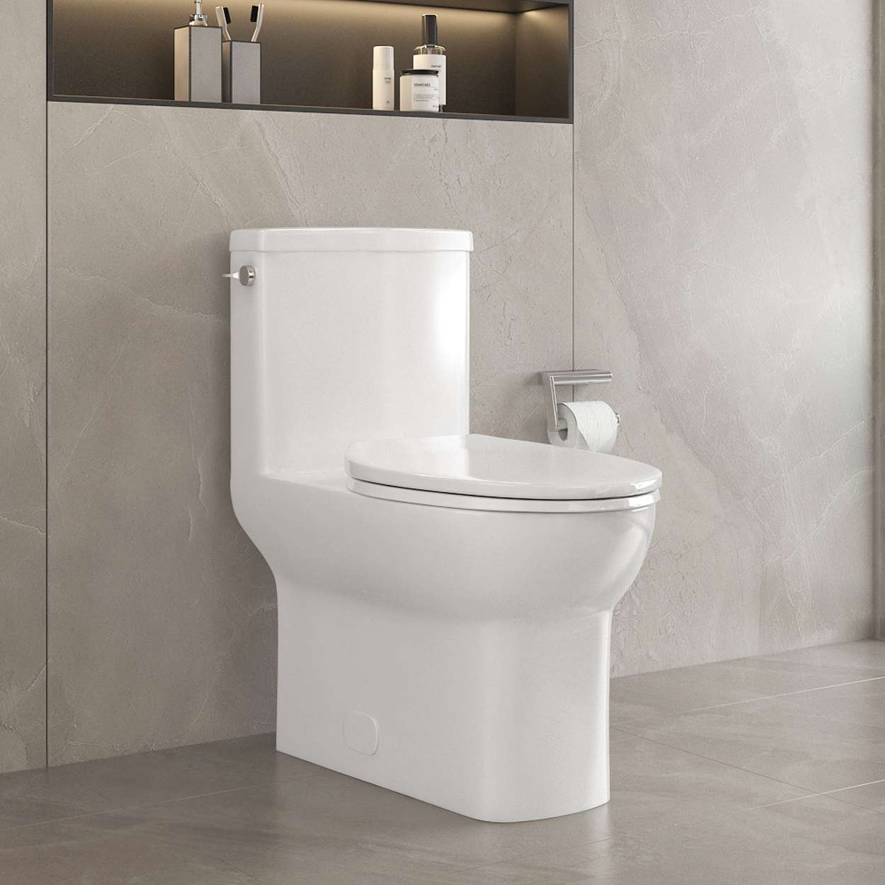 Contrac Wilton – 4710BSXU – 3.0 Lpf Elongated One Piece Toilet with Unlined Tank