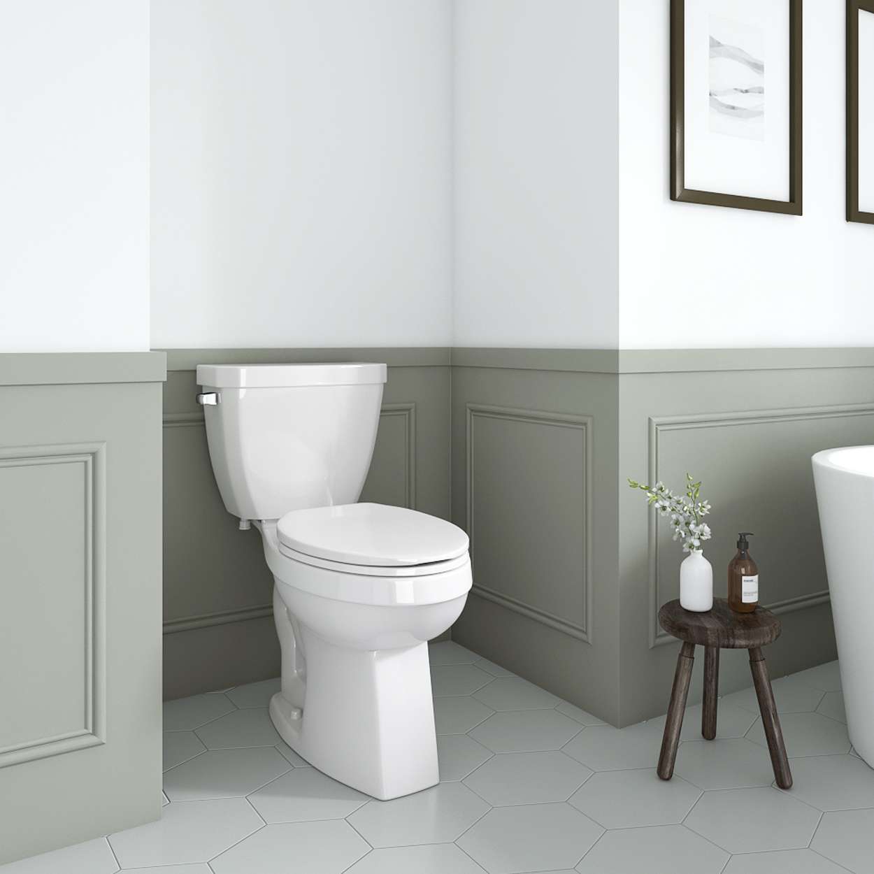 Contac Crista – 4722BHV – 4.8 Lpf Elongated Toilet Bowl