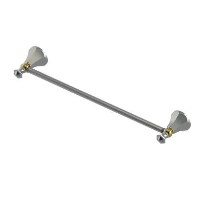 Rubinet Towel Bar 18" Satin Nickel