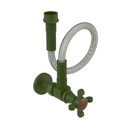 Rubinet Exposed Supply Kit (classic) x2 Green Envy