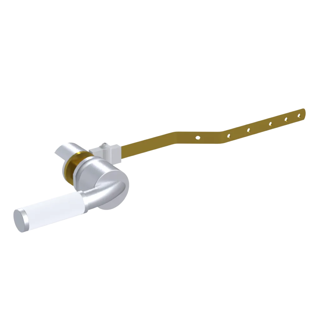 Rubinet Trip Levers Satin Chrome