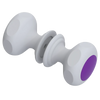 Rubinet Shower Door Knob (set) Matt White