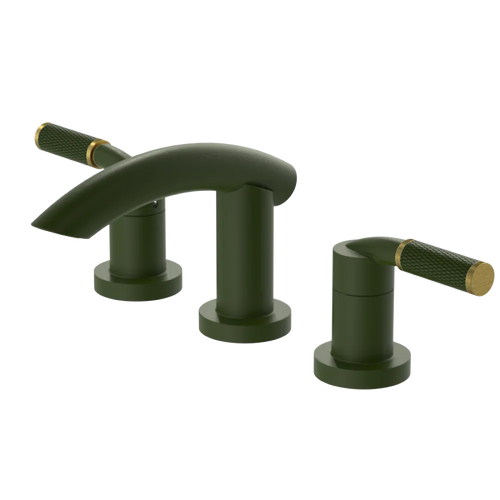 Rubinet Widespread Lav. Set. (less drain) Green Envy