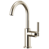 Brizo Bar Faucet With Arc Spout And Knurled Handle Kit