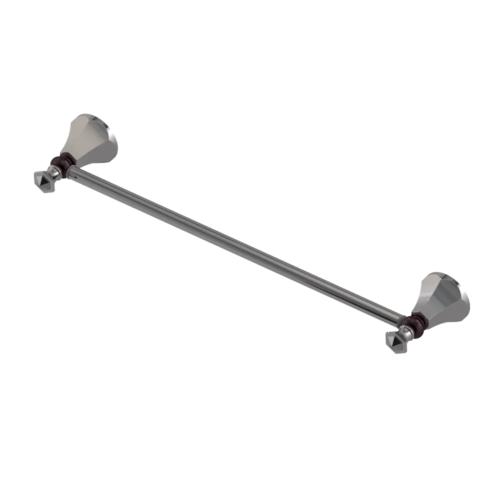 Rubinet Towel Bar 24" Polished Nickel