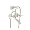 Baril Wall-mounted tub faucet with hand shower