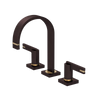 Rubinet Widespread Lav. Set. (less drain) Oil Rubbed Bronze