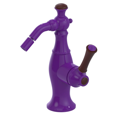 Rubinet Single Control Bidet Fitting (less drain) Purple Haze