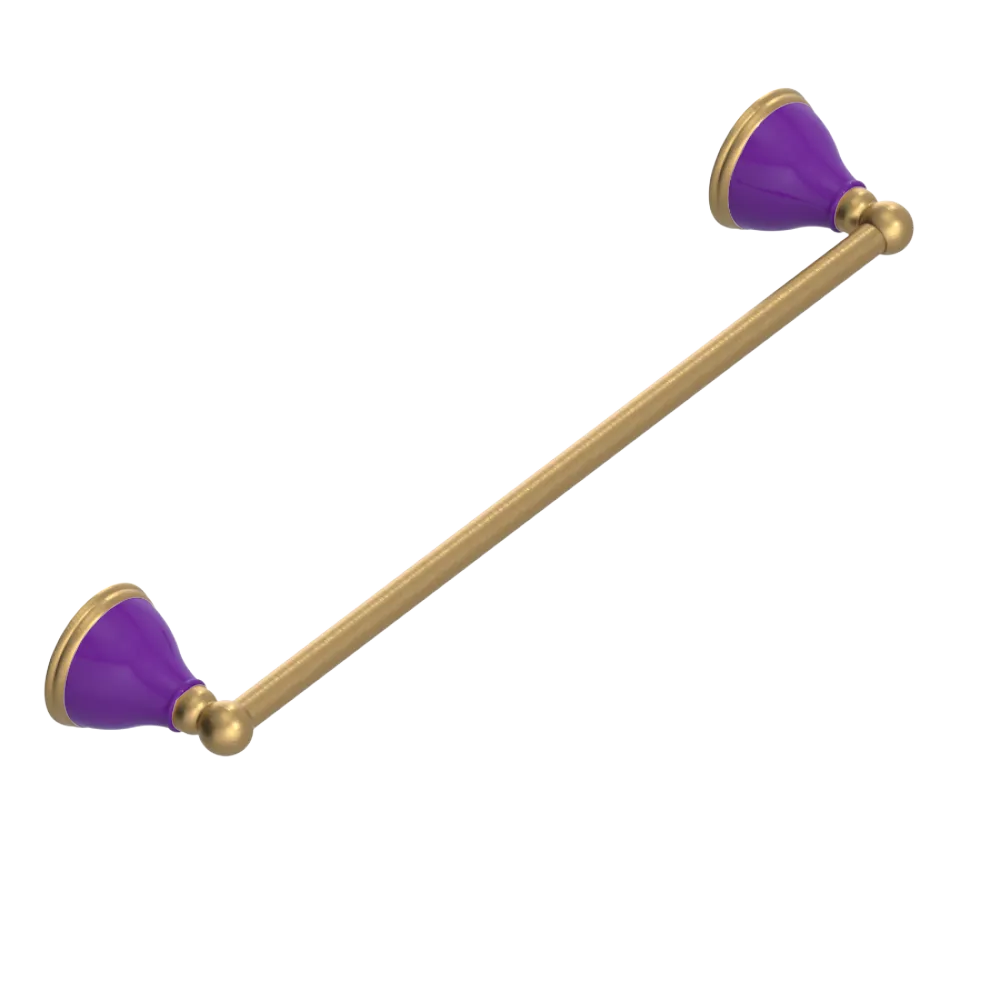 Rubinet Towel Bar 18" Satin Gold