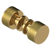 Rubinet Shower Door Knob (set) Gold