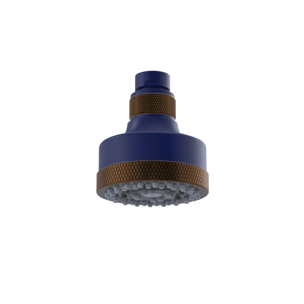 Rubinet 3 FUNCTION SHOWER HEAD Midnight Blue