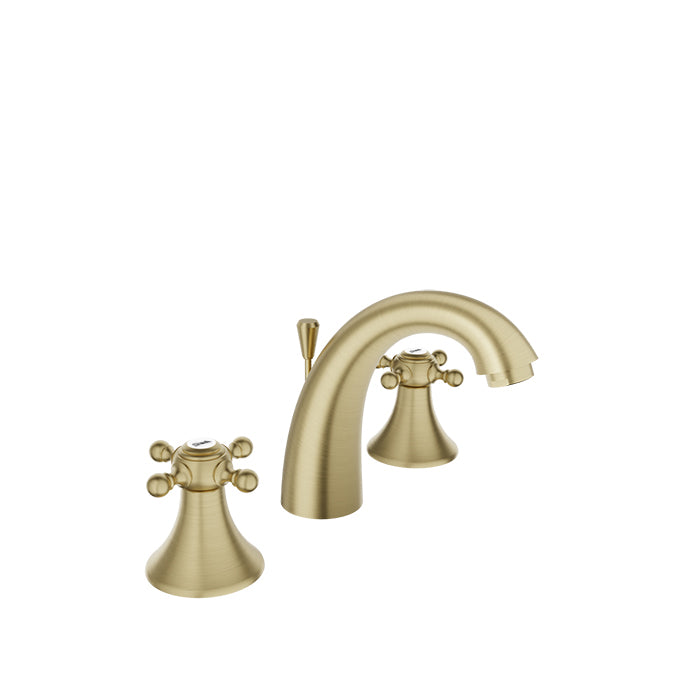 Baril 8" c/c lavatory faucet, drain included