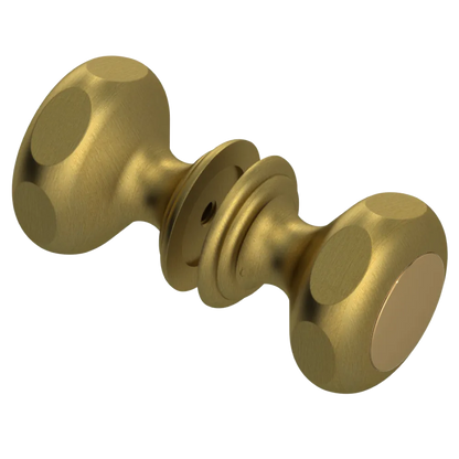 Rubinet Shower Door Knob (set) Antique Brass Matt