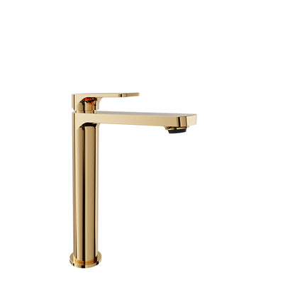 Baril High single-hole lavatory faucet, drain not included