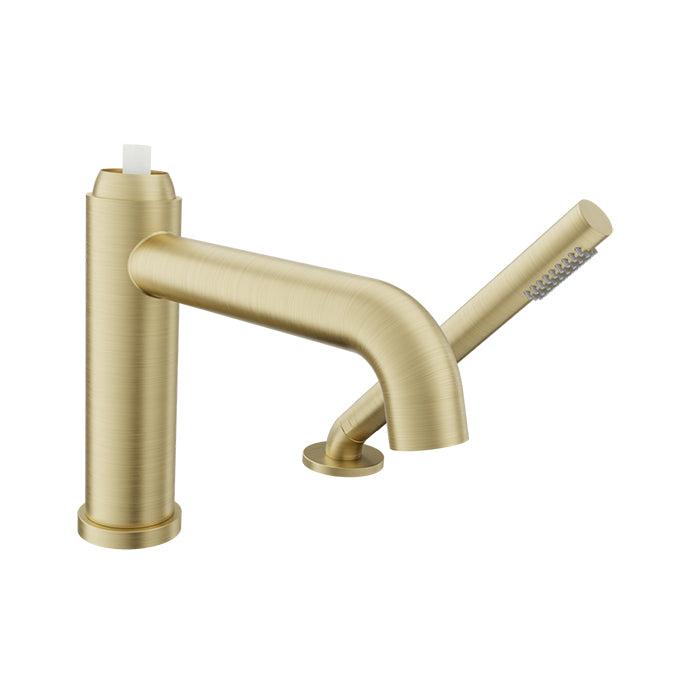 Baril 2-piece tub filler with hand shower (without handle)