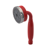 Rubinet 3 Function Hand Held Shower Only Red
