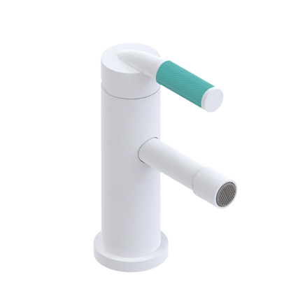 Rubinet Single Control Bidet Fitting (less drain) Matt White