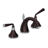Rubinet Widespread Lav. Set. (less drain) Oil Rubbed Bronze