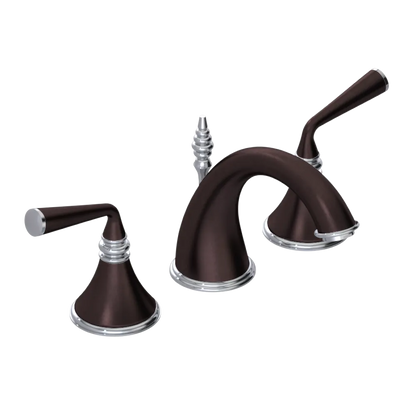 Rubinet Widespread Lav. Set. (less drain) Oil Rubbed Bronze
