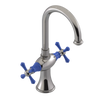 Rubinet Single Hole Dual Handle Lav. Set. (less drain) Polished Nickel