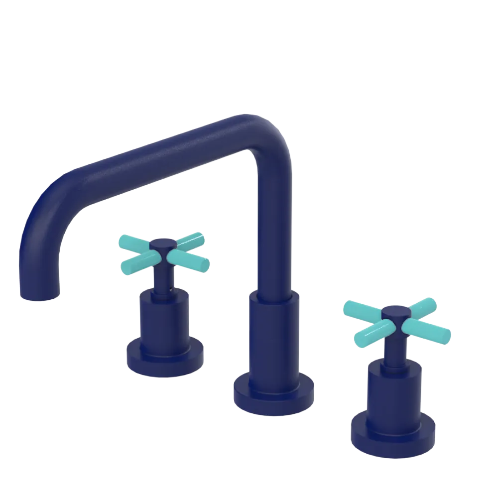 Rubinet Widespread Kitchen Set Midnight Blue