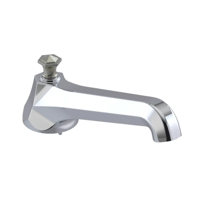 Rubinet Tub Filler Spout Deck Mount Chrome